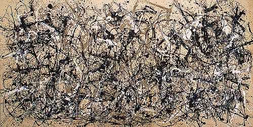 Autumn Rhythm Number 30, 1950  by Jackson Pollock